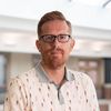 Portrait of Simon Fitzpatrick, Assoc Professor/Shula Chair at John Carroll University