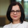 Portrait of Semiha Topal, Associate Director of the Tuohy Center for Interreligious Understanding at John Carroll University